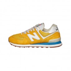 Кроссовки New Balance ml574hb желтые