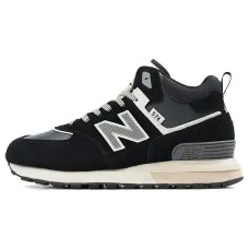 Кроссовки New Balance 574 Mid x Stone Island Black