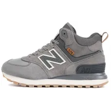 Кроссовки New Balance 574 Mid x Stone Island Grey White