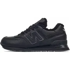 Кроссовки New Balance 574 All Black зимние