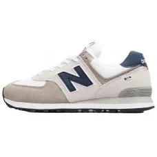 Кроссовки New Balance 574 Grey White Navy Кроссовки New Balance 574 Grey White Navy