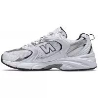 New Balance 530 White Silver Navy Metallic