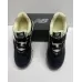 Кроссовки New Balance 574 Leather Black с мехом