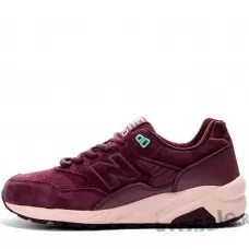 Кроссовки женские New Balance 580 бордовые
