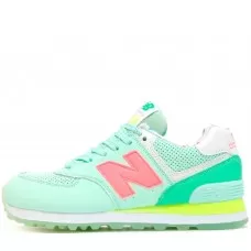 Кроссовки New Balance женские 574 светло-зеленые Кроссовки New Balance женские 574 светло-зеленые